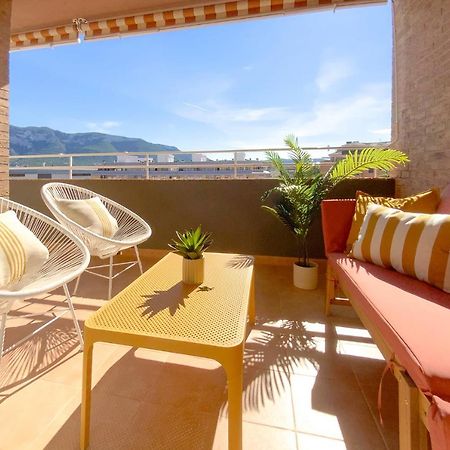 Beach Paradise Flat In Denia Centre W/ Large Pool Exteriör bild