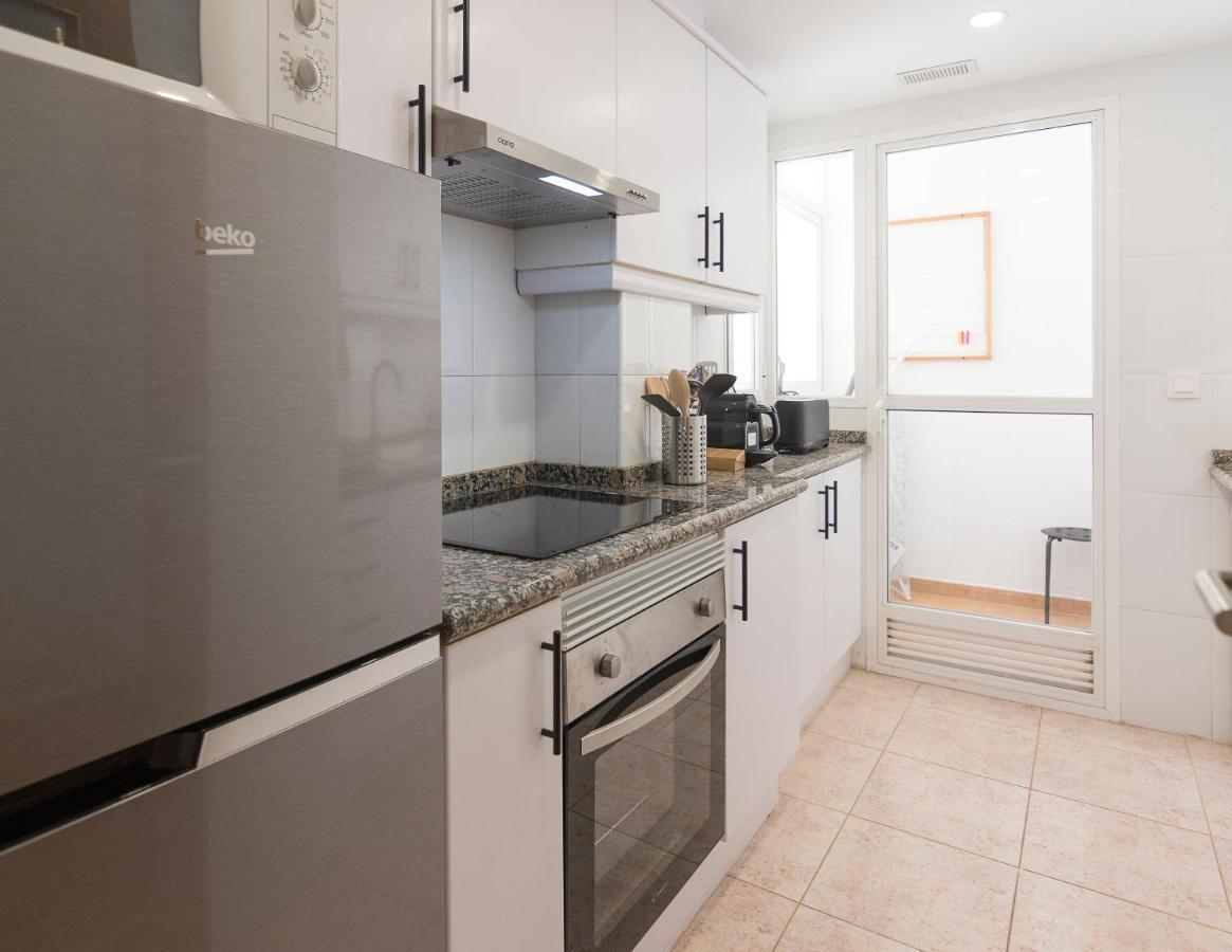Beach Paradise Flat In Denia Centre W/ Large Pool Exteriör bild