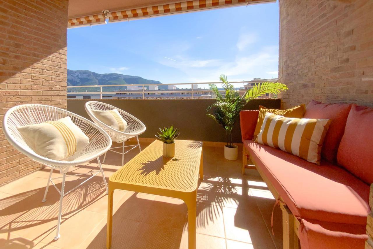 Beach Paradise Flat In Denia Centre W/ Large Pool Exteriör bild