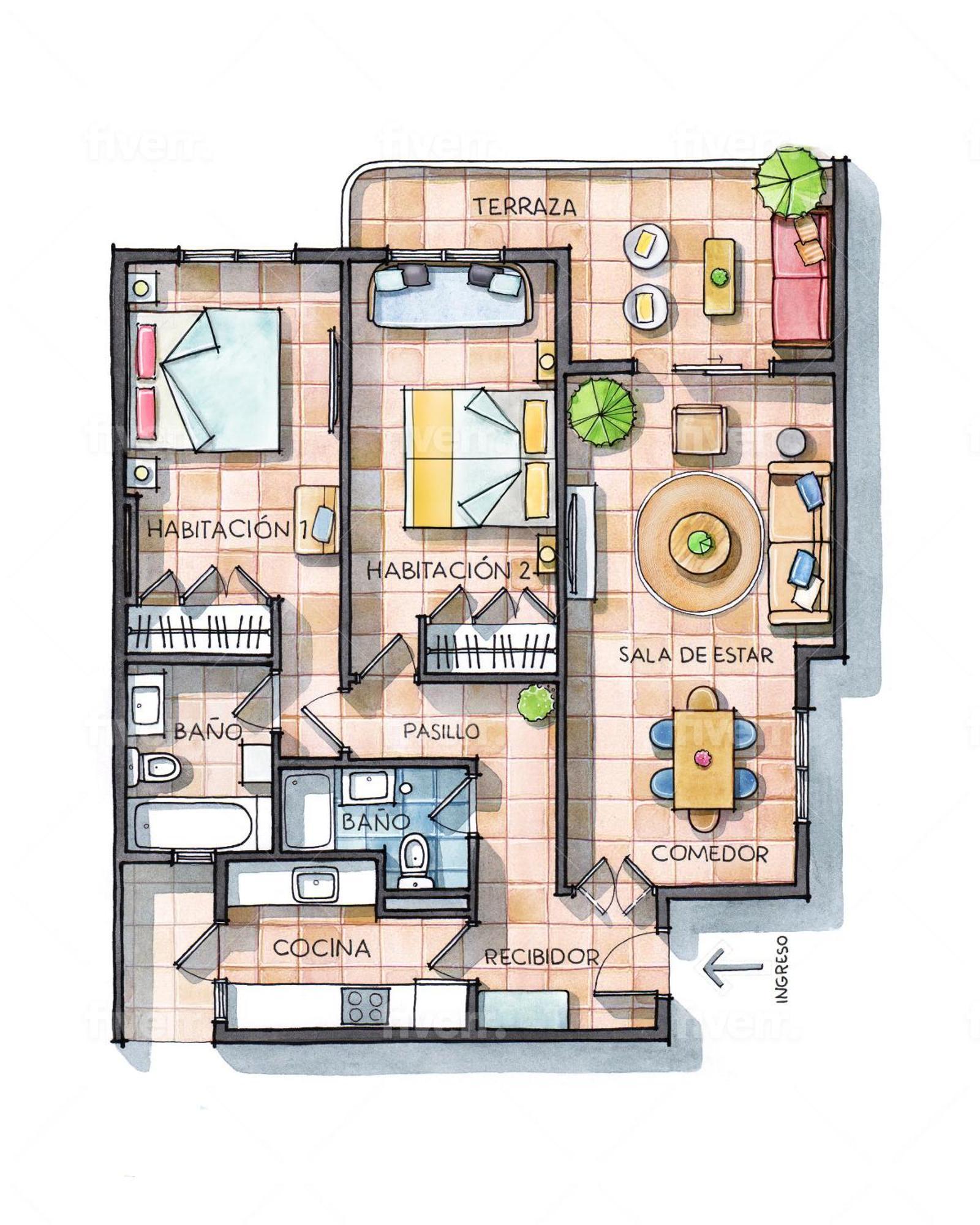 Beach Paradise Flat In Denia Centre W/ Large Pool Exteriör bild